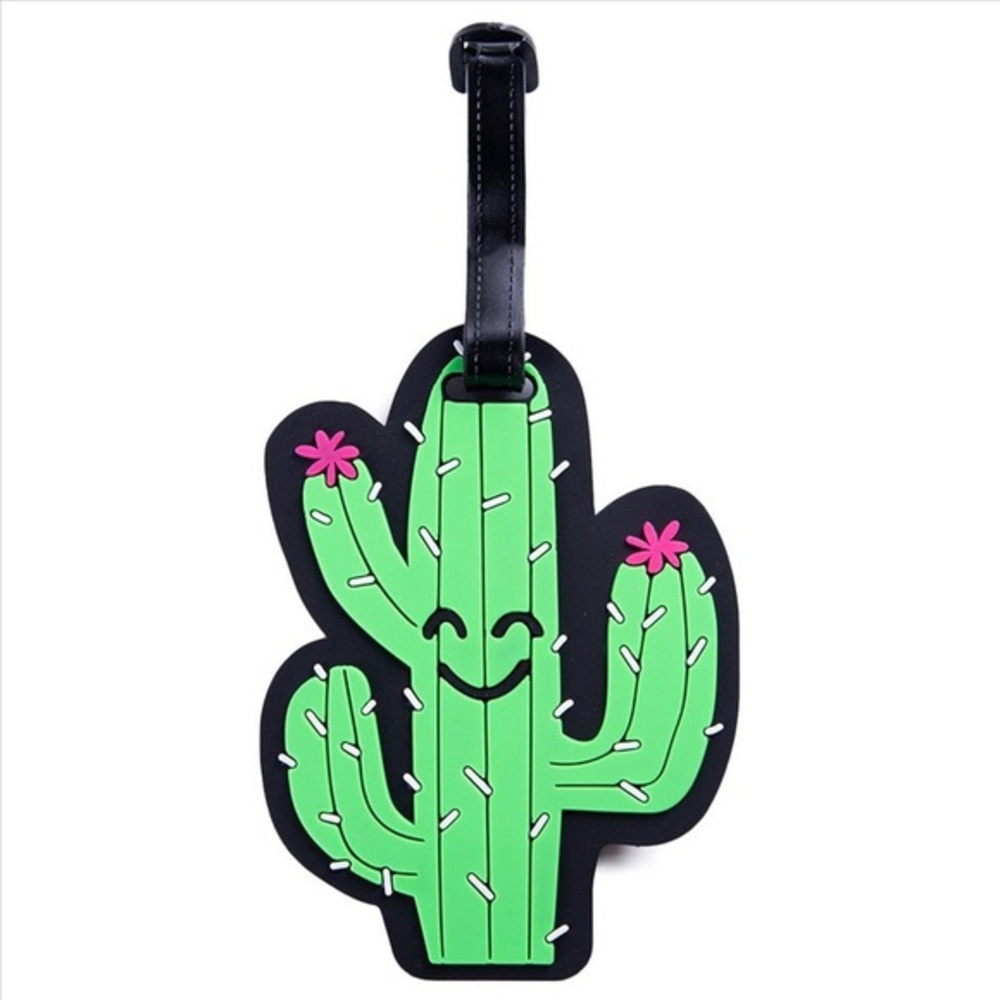 CACTUS BACKPACK / LUGGAGE TAG NWT - Picture 2 of 6